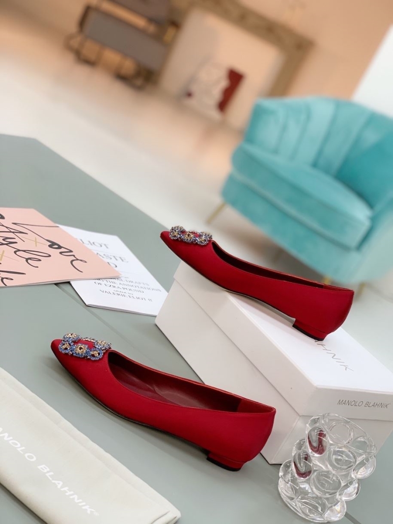 Manolo Blahnik flat shoes